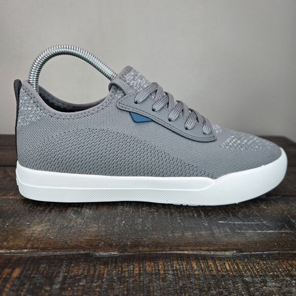 Vessi Weekend 1.5 Sneaker Mens Size 6 Waterproof Shoes Concrete Grey White main image 7